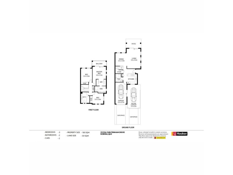 39/226 Cheltenham Drive, Robina QLD 4226 Floorplan