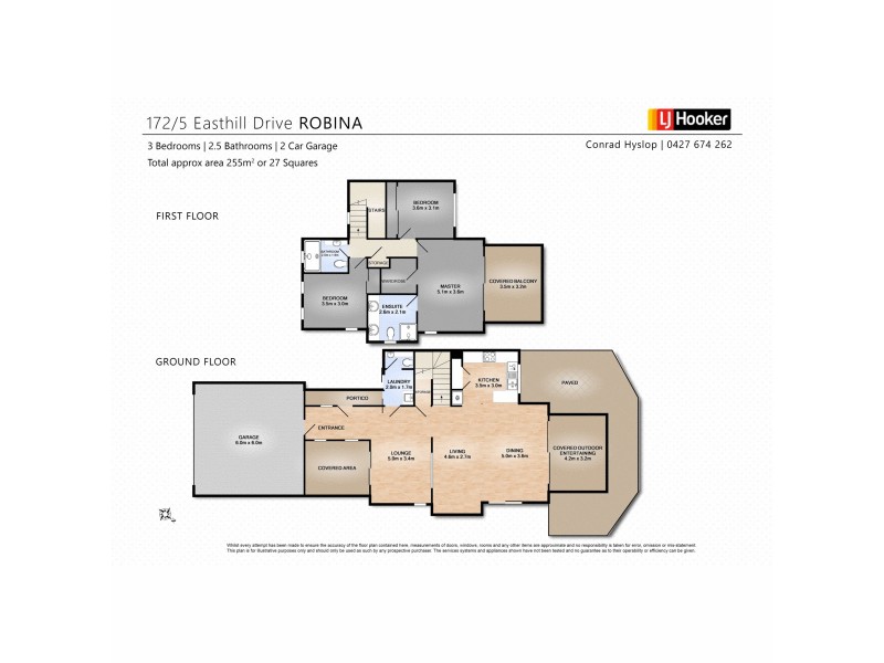 172 Easthill Drive, Robina QLD 4226 Floorplan