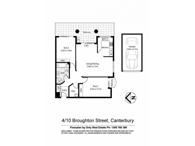 4/10 Broughton St, Canterbury NSW 2193