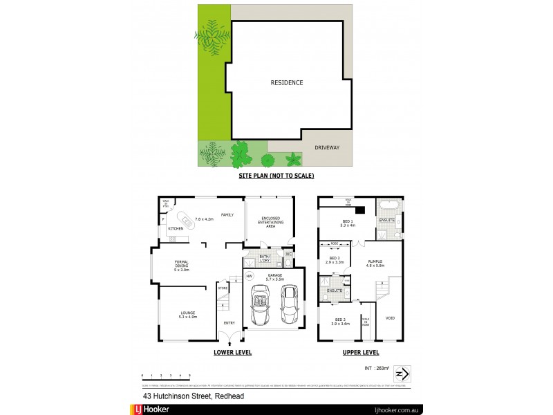 43 Hutchinson Street, Redhead NSW 2290 Floorplan