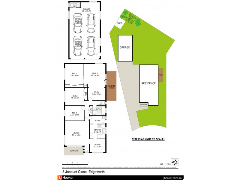 3 Jacquet Close, Edgeworth NSW 2285 Floorplan