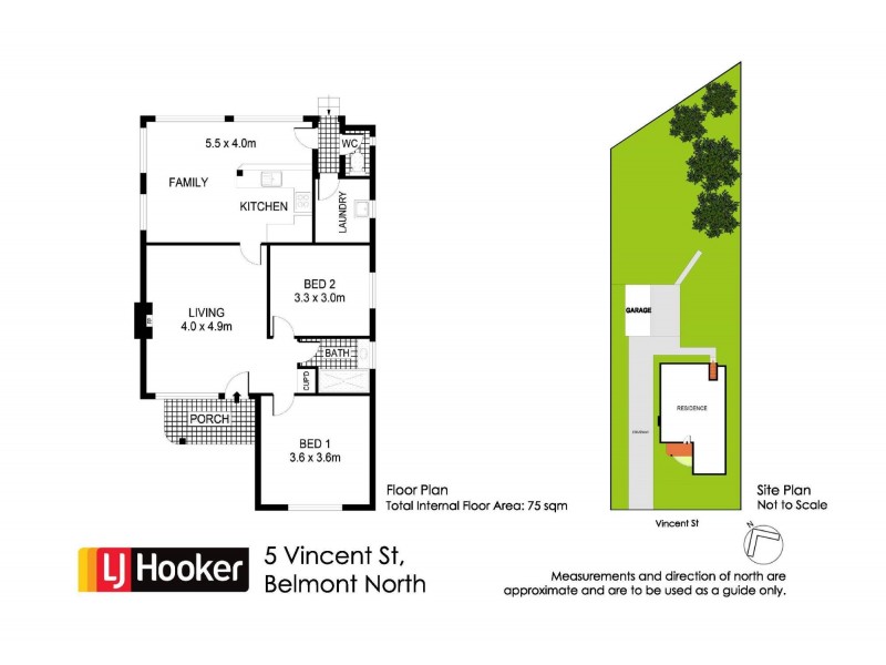 5 Vincent Street, Belmont North NSW 2280 Floorplan