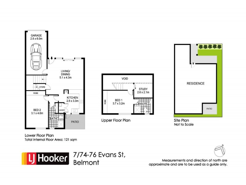 7/74-76 Evans Street, Belmont NSW 2280 Floorplan