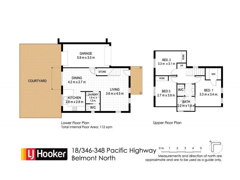 18/346-348 Pacific Highway, Belmont North NSW 2280 Floorplan