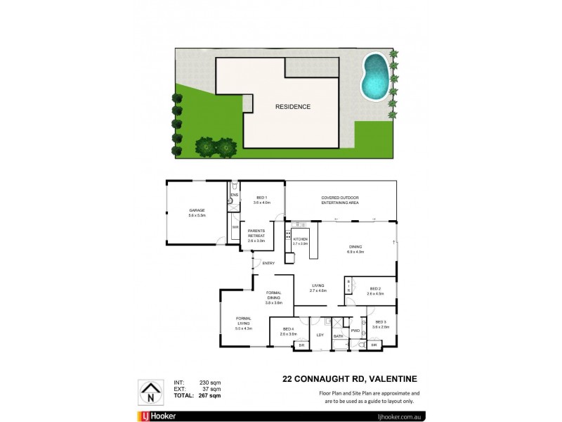 22 Connaught Road, Valentine NSW 2280 Floorplan