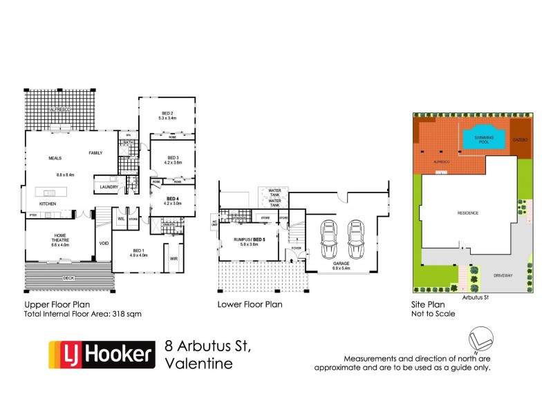 8 Arbutus Street, Valentine NSW 2280 Floorplan