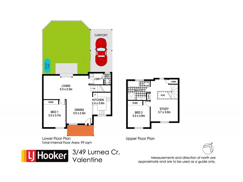 3/49 Lurnea Crescent, Valentine NSW 2280 Floorplan