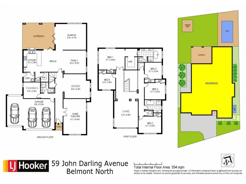 59 John Darling Avenue, Belmont North NSW 2280 Floorplan