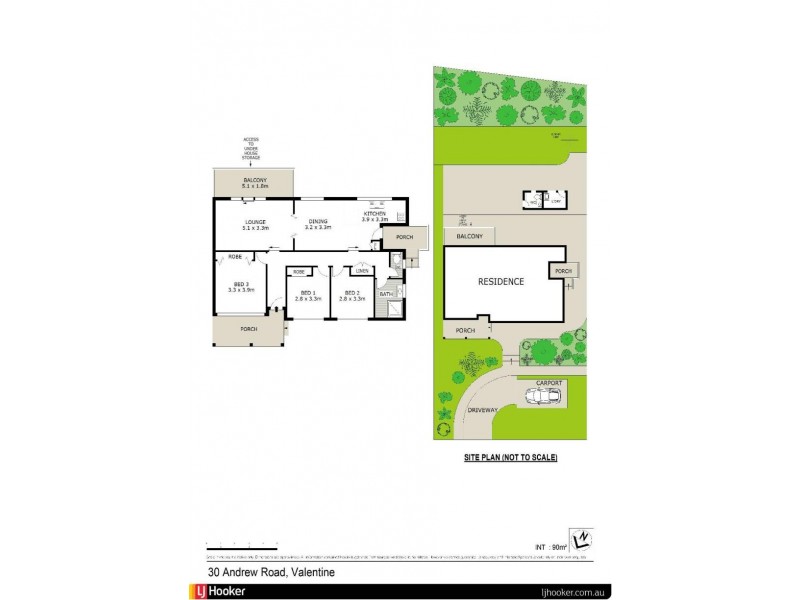 30 Andrew Road, Valentine NSW 2280 Floorplan