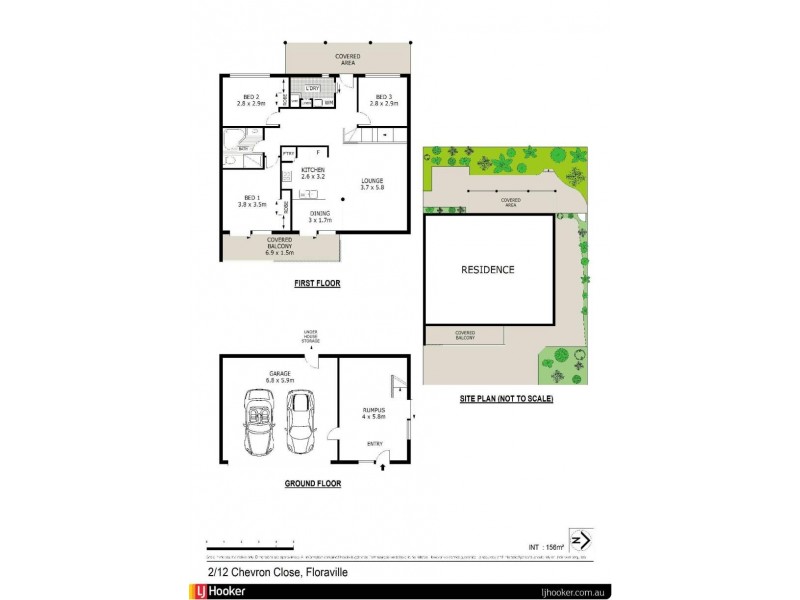2/12 Chevron Close, Floraville NSW 2280 Floorplan