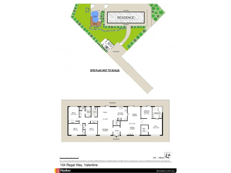 154 Regal Way, Valentine NSW 2280 Floorplan