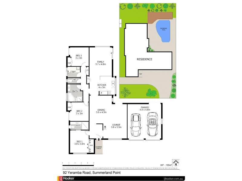 92 Yeramba Road, Summerland Point NSW 2259 Floorplan