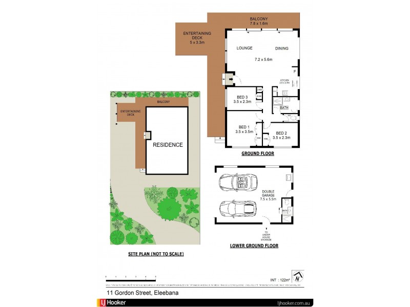 11 Gordon Street, Eleebana NSW 2282 Floorplan