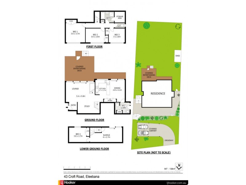 43 Croft Road, Eleebana NSW 2282 Floorplan
