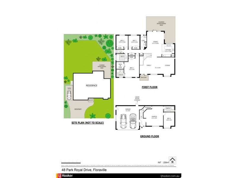 48 Park Royal Drive, Floraville NSW 2280 Floorplan