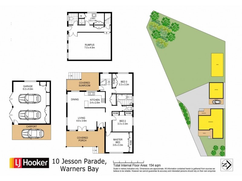 10 Jesson Parade, Warners Bay NSW 2282 Floorplan