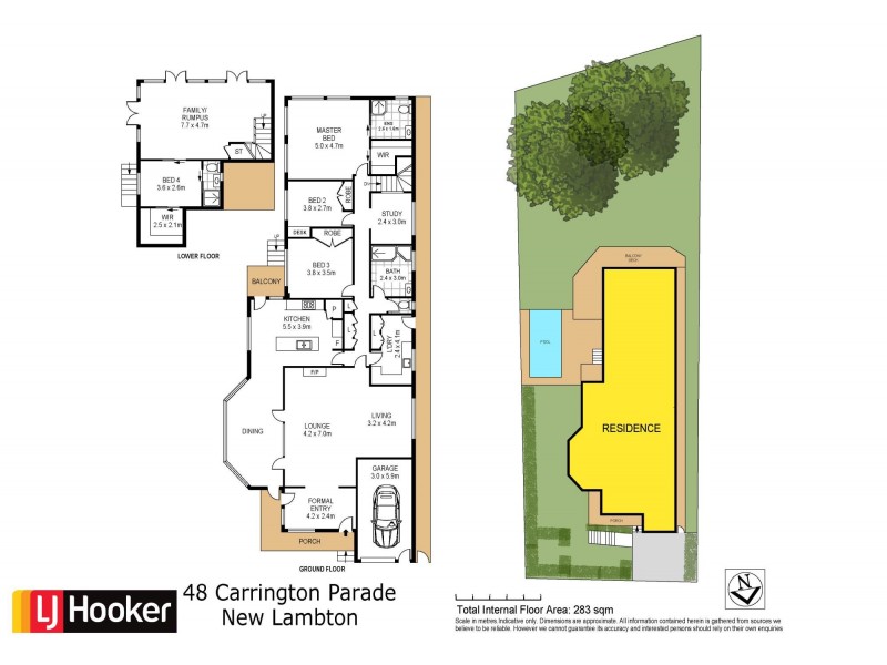 48 Carrington Parade, New Lambton NSW 2305 Floorplan