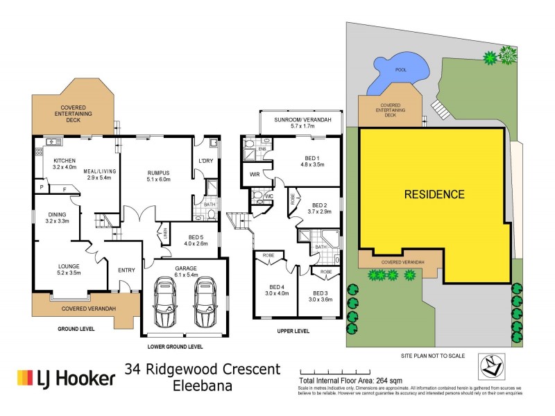 34 Ridgewood Crescent, Eleebana NSW 2282 Floorplan