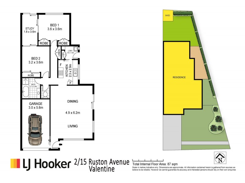 2/15 Ruston Avenue, Valentine NSW 2280 Floorplan