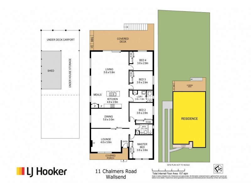 11 Chalmers Road, Wallsend NSW 2287 Floorplan