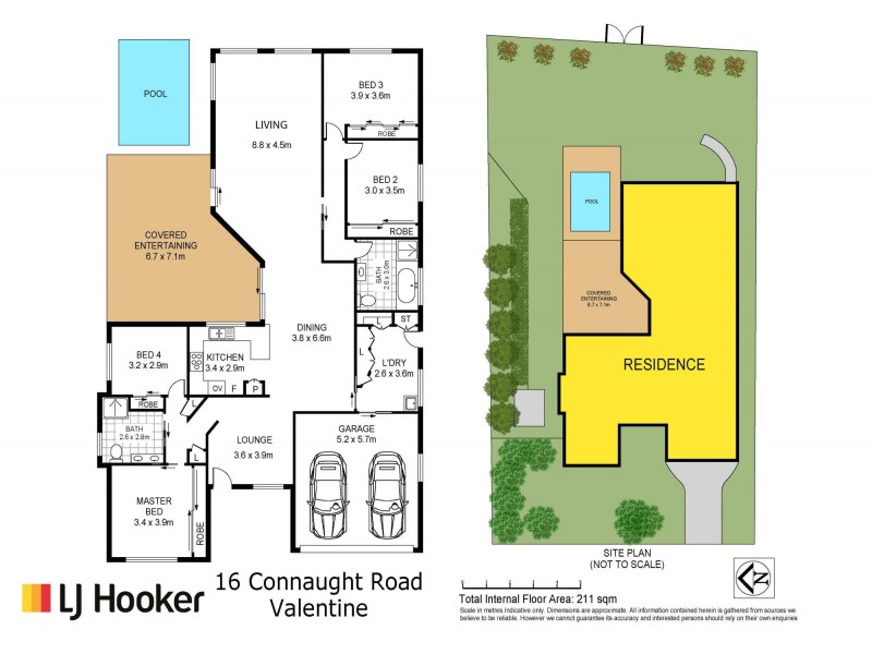 16 Connaught Road, Valentine NSW 2280 Floorplan