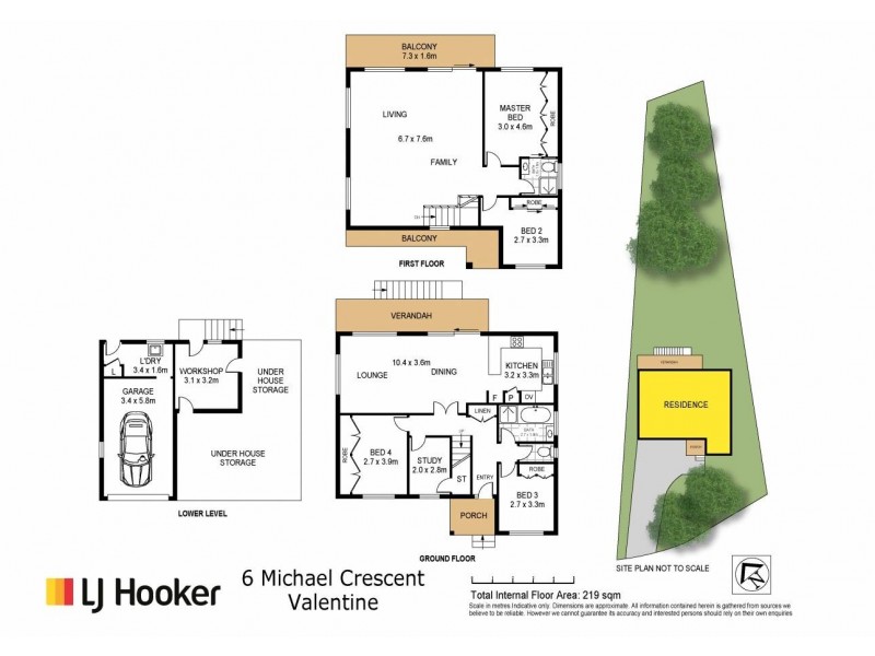 6 Michael Crescent, Valentine NSW 2280 Floorplan