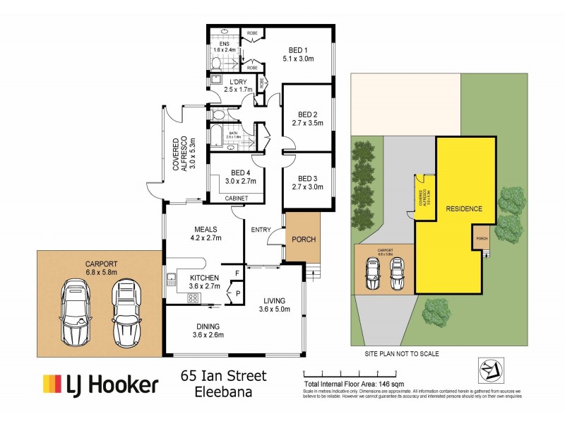 65 Ian Street, Eleebana NSW 2282 Floorplan