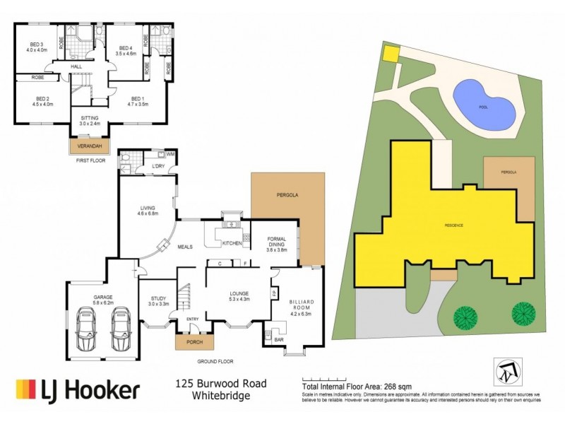125 Burwood Road, Whitebridge NSW 2290 Floorplan
