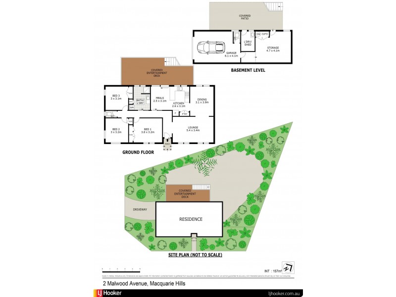 2 Malwood Avenue, Macquarie Hills NSW 2285 Floorplan