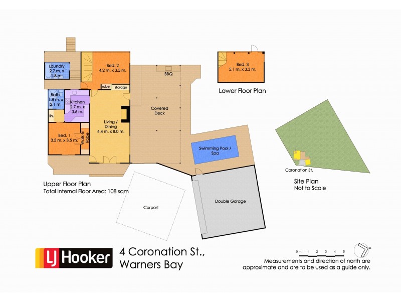 4 Coronation Street, Warners Bay NSW 2282 Floorplan