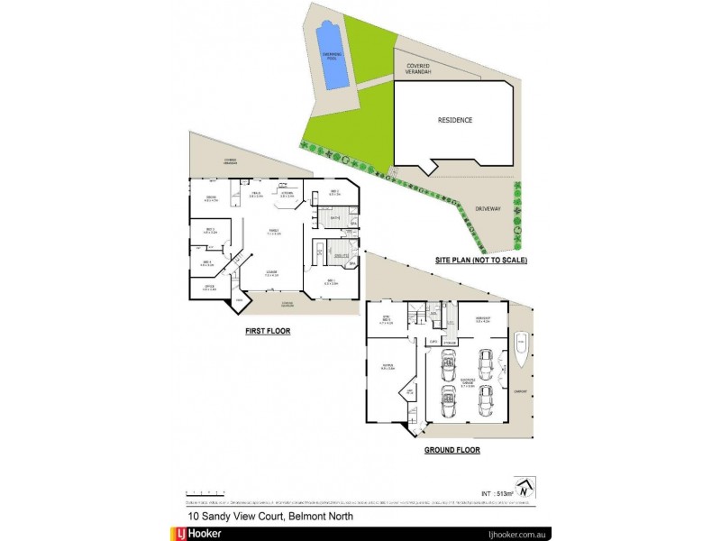 10 Sandy View Court, Belmont North NSW 2280 Floorplan