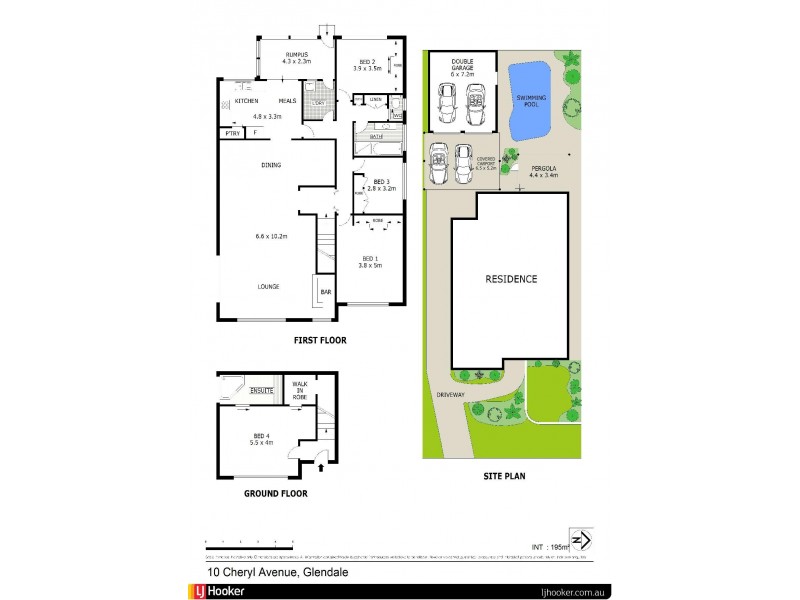 10 Cheryl Avenue, Glendale NSW 2285 Floorplan