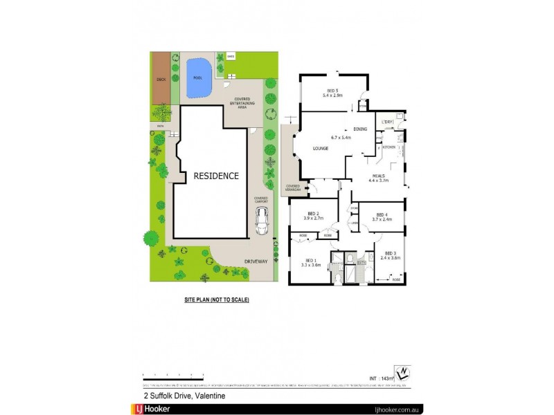 2 Suffolk Drive, Valentine NSW 2280 Floorplan