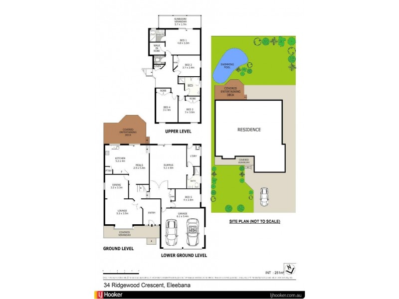 34 Ridgewood Crescent, Eleebana NSW 2282 Floorplan