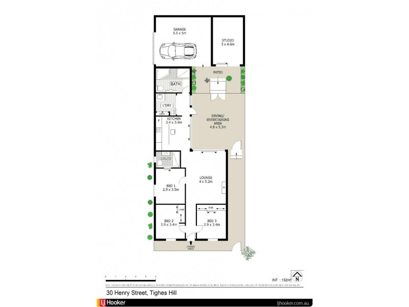 30 Henry Street, Tighes Hill NSW 2297 Floorplan