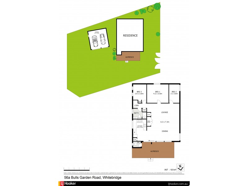 56A Bulls Garden Road, Whitebridge NSW 2290 Floorplan