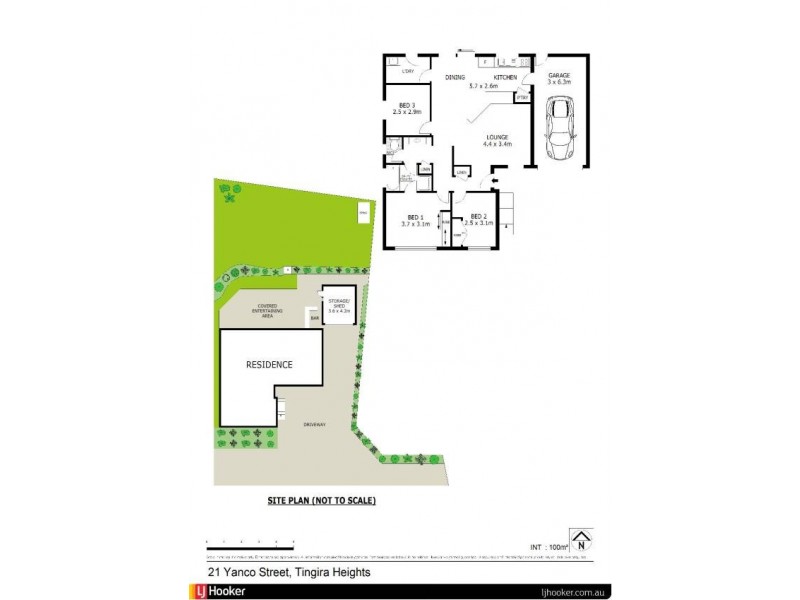 21 Yanco Street, Tingira Heights NSW 2290 Floorplan