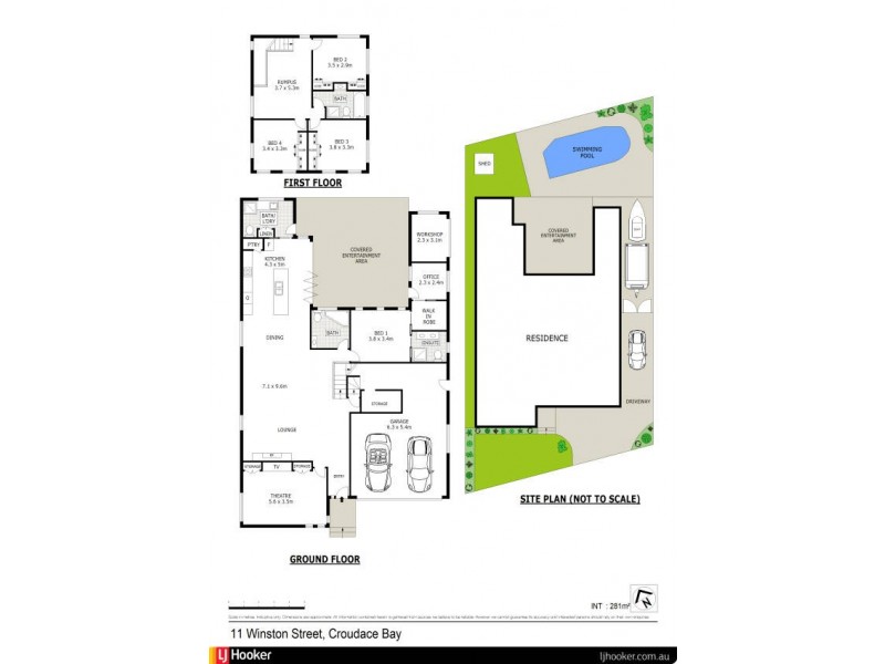 11 Winston Street, Croudace Bay NSW 2280 Floorplan