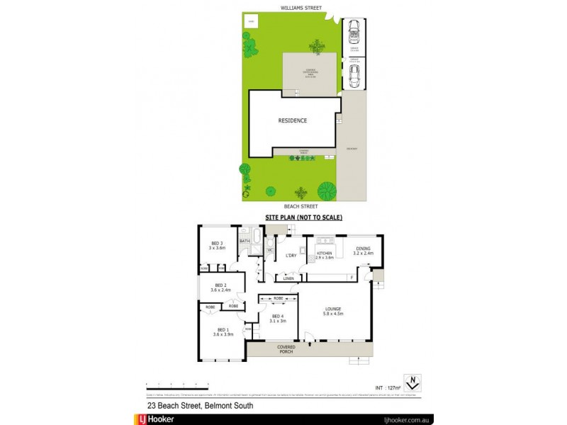 23 Beach Street, Belmont South NSW 2280 Floorplan