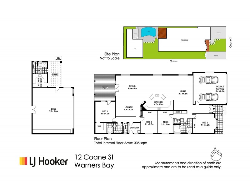 12 Coane Street, Warners Bay NSW 2282 Floorplan