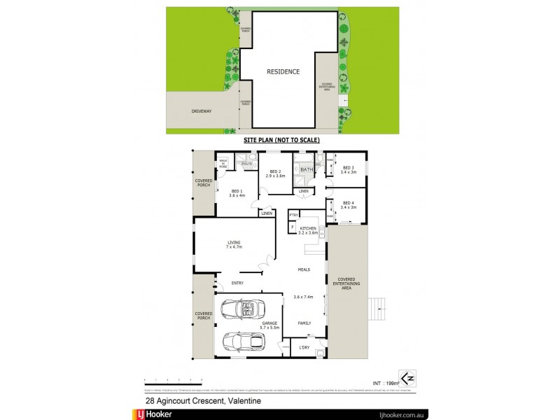28 Agincourt Crescent, Valentine NSW 2280 Floorplan