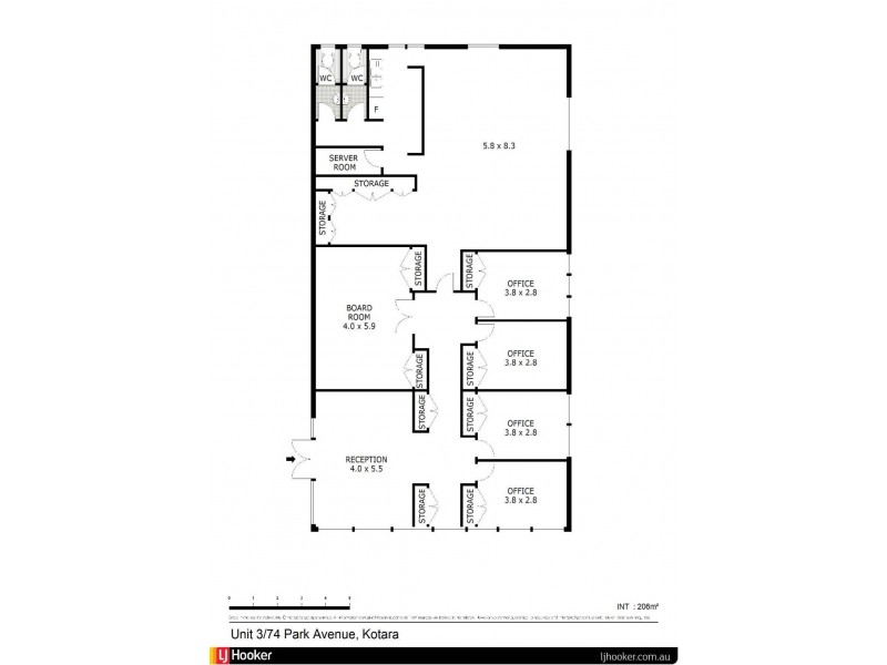 3/74 Park Avenue, Kotara NSW 2289 Floorplan