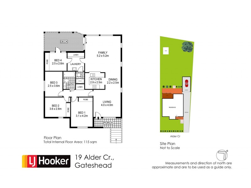 19 Alder Crescent, Gateshead NSW 2290 Floorplan