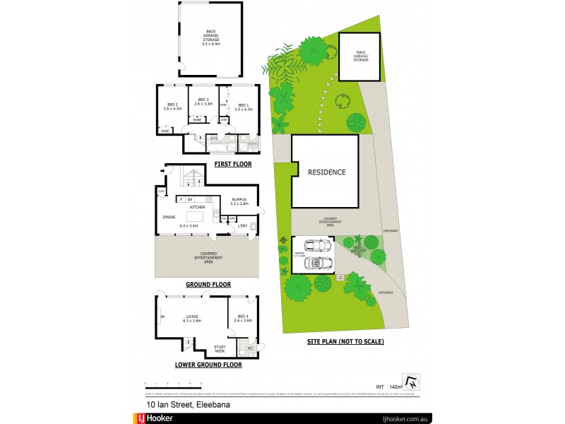 10 Ian Street, Eleebana NSW 2282 Floorplan