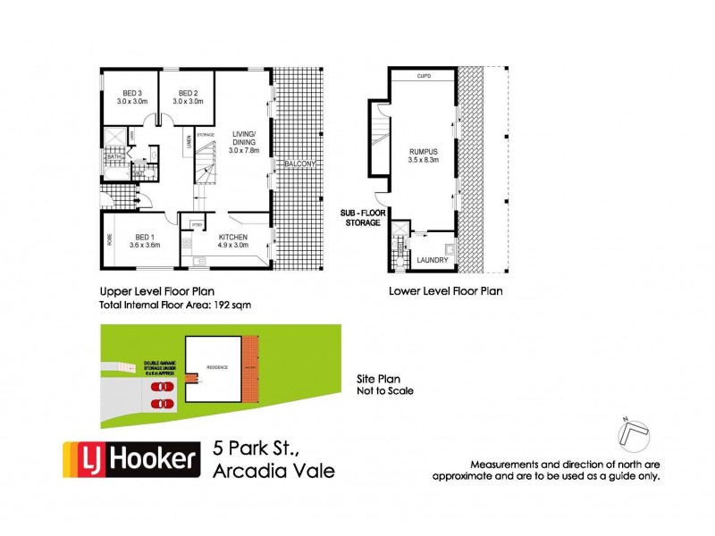 5 Park Street, Arcadia Vale NSW 2283 Floorplan