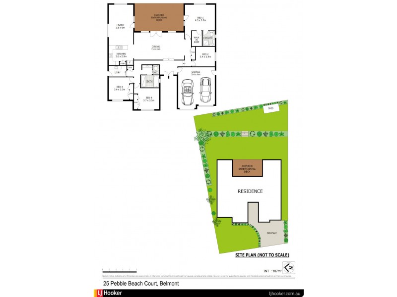 25 Pebble Beach Court, Belmont NSW 2280 Floorplan