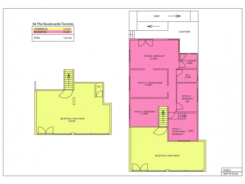 94 The Boulevarde, Toronto NSW 2283 Floorplan