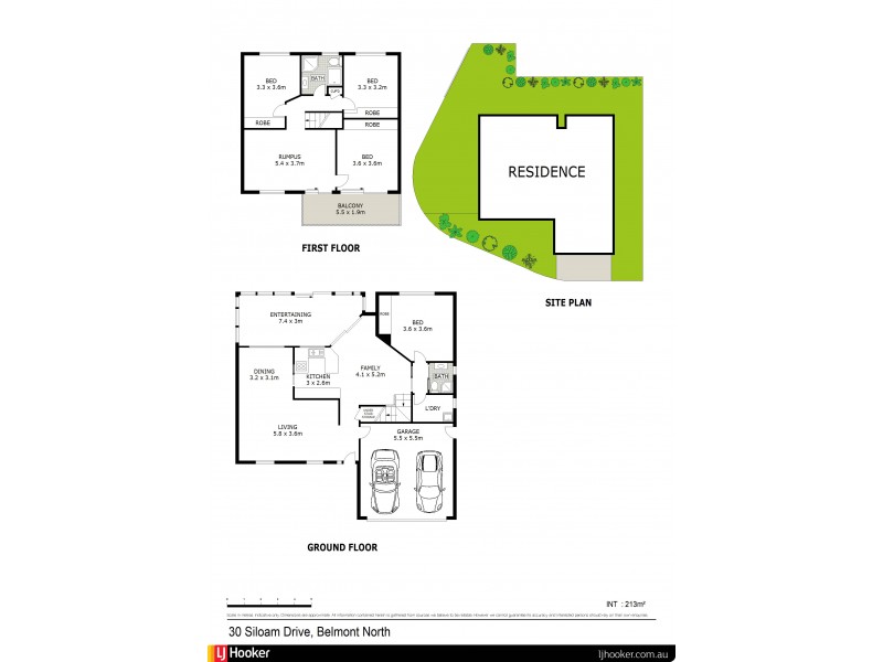 30 Siloam Drive, Belmont North NSW 2280 Floorplan