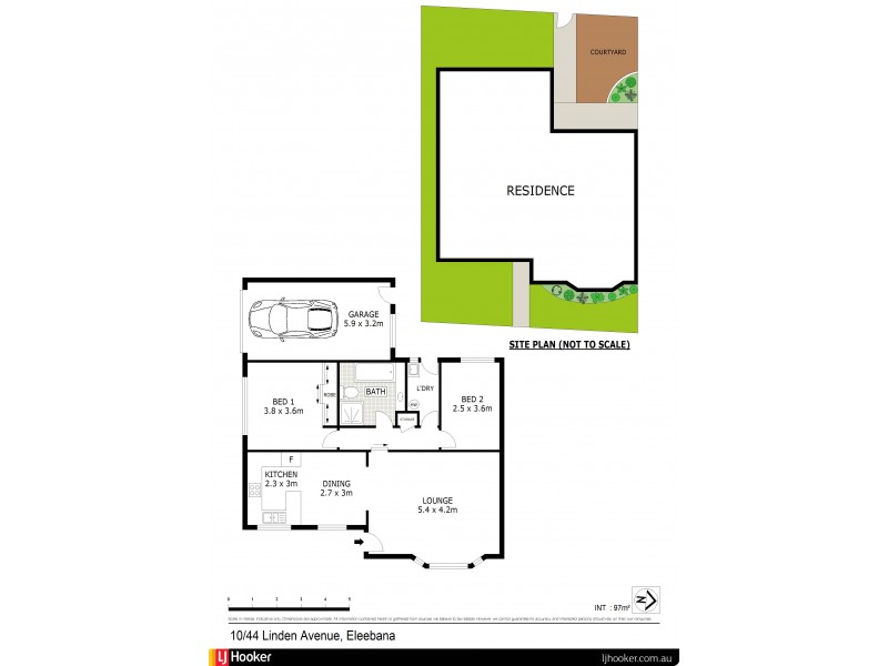 10/44 Linden Avenue, Eleebana NSW 2282 Floorplan