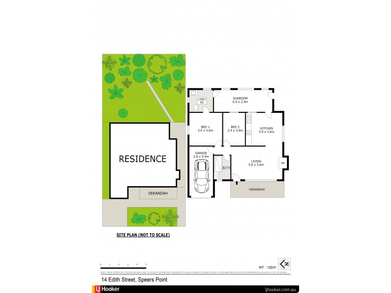 14 Edith Street, Speers Point NSW 2284 Floorplan